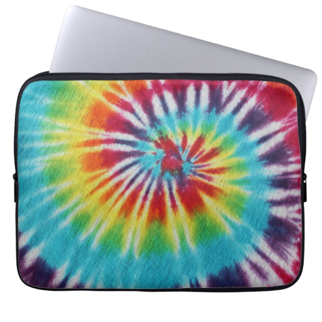 Rainboogspiraal Laptop Sleeve (Voorkant)