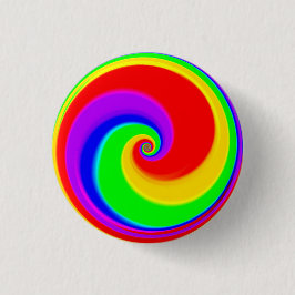 Rainboogspiraal Ronde Button 3,2 Cm