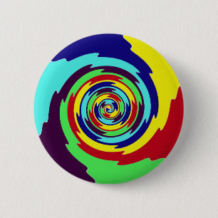 Rainboogspiraal Ronde Button 5,7 Cm