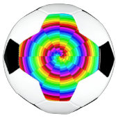 Rainboogspiraal Voetbal (Gedraaid)