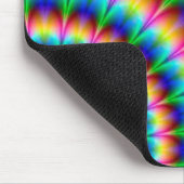 Rainboogspiraalvormige optische illusie muismat (Hoek)