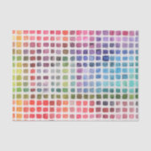 Rainboogstalen Waterverf Tissuepapier (Voorkant)