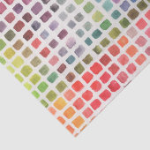 Rainboogstalen Waterverf Tissuepapier (Detail)
