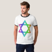 Rainboogster van David T-Shirt (Voorkant volledig)