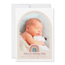 Rainboogstraal Foto 1e verjaardag