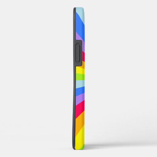 Rainboogstralen, meerkleurig Case-Mate iPhone case (Achterkant / Rechts)