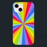 Rainboogstralen, meerkleurig Case-Mate iPhone case<br><div class="desc">Vet en helder ontworpen hoesje in vette regenboogtinten. Kleurrijk en helder,  zodat u uw apparaat eenvoudig kunt vinden. Ontworpen door: www.mylittleeden.com</div>