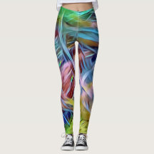 Rainboogstrengen van de Abstracte kunst van het ha