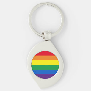 Rainboogstrepen kleuren Lgbt gay flag Sleutelhanger