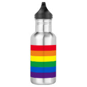 Rainboogstrepen kleuren Lgbt gay flag Waterfles (Rechts)