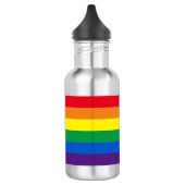 Rainboogstrepen kleuren Lgbt gay flag Waterfles (Links)