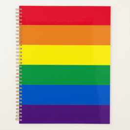 Rainboogstrepen kleuren Lgbt Lgbtq homovlag Planner
