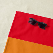 Rainboogstrepen kleuren Lgbt Lgbtq homovlag Strandlaken (In situ)