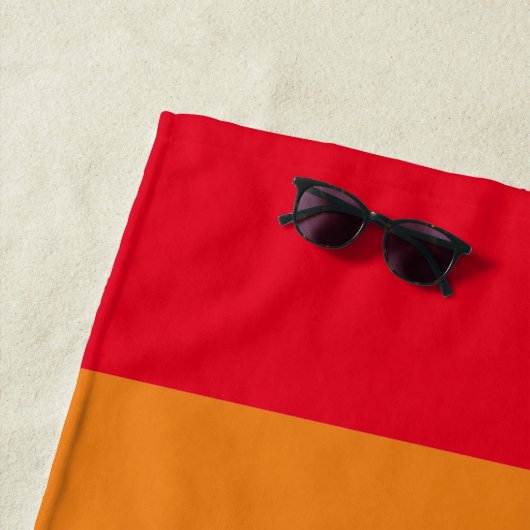 Rainboogstrepen kleuren Lgbt Lgbtq homovlag Strandlaken (In situ)