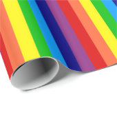 Rainboogstrips Gift Wrap Cadeaupapier (Rol Hoek)