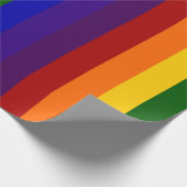 Rainboogstrips Gift Wrap Cadeaupapier (Hoek)