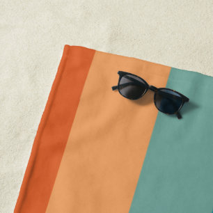 Rainboogstrips  kleuren oude stijl kleurrijk strandlaken