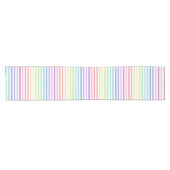 Rainboogstrips voor paaspasta korte tafelloper (Horizontaal)