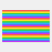 Rainboogstrips voor papier inpakpapier vel (Voorkant)