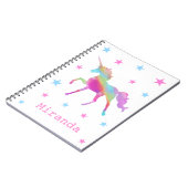 Rainboogunit en sterlaptop notitieboek (Linkerzijde)