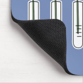 Rainboogventiel en boerenwetenschapper muismat (Hoek)