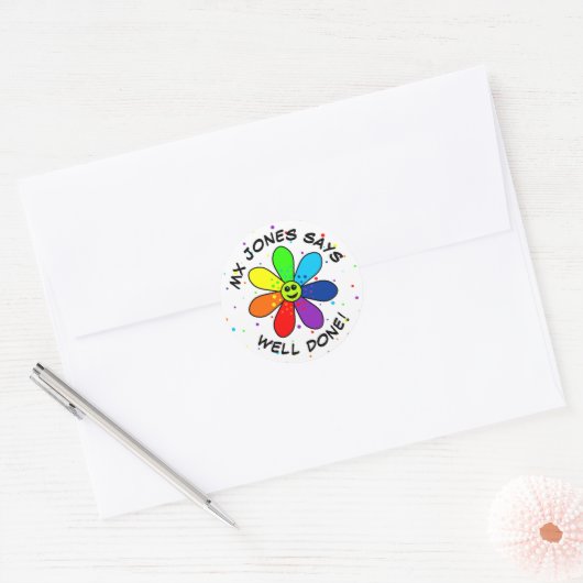 Rainboogventiel Goed geklaarde Stickers (Envelop)