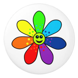 Rainboogventilator keramische knop