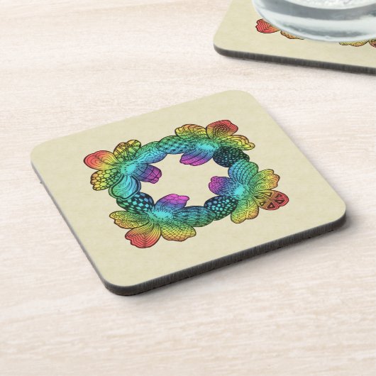 Rainboogventilator Stoodroog Drankjes Onderzetter (Linkerzijde)