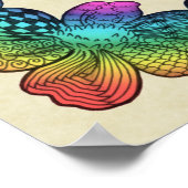 Rainboogventilator Stoodroog Poster (Hoek)