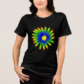 Rainboogventilator Tri-Blend Shirt (Voorkant)