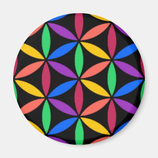 Rainboogventilator van het levenspatroon magneet (Voorkant)