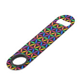 Rainboogventilator van het levenspatroon speed flessenopener (Voorkant Gekanteld)