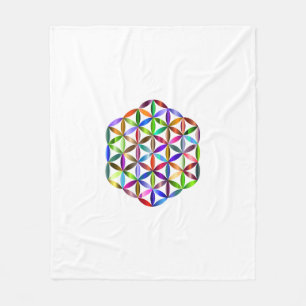 Rainboogventilator voor levenslange schroefdraad fleece deken