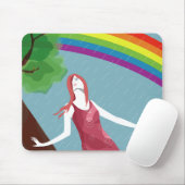 Rainboogverbinding Muismat (Met muis)