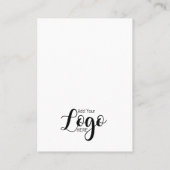 Rainboogverblijf Sterke pin badge holder miskraam Visitekaartje (Achterkant)