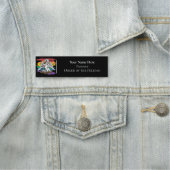 Rainboogvolgorde van de Pelican-naamtag Naamplaatje (In situ)