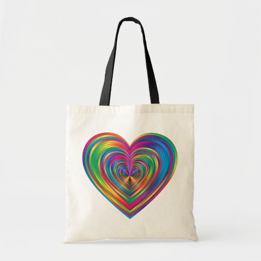 Rainboogzak Tote Bag (Voorkant)