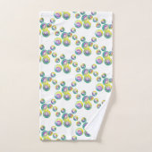 Rainboogzeep Bathtub Bubbels Bad Handdoek (Handdoek)