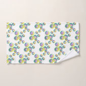 Rainboogzeep Bathtub Bubbels Bad Handdoek (Handdoek)