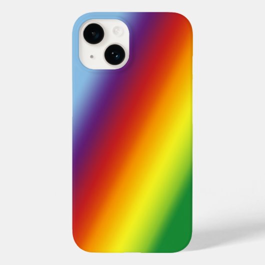 Rainboogzomerkamer in verloopstrips Case-Mate iPhone case (Achterkant)