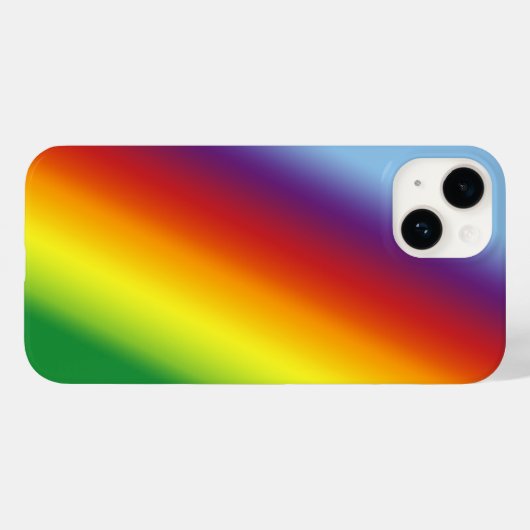 Rainboogzomerkamer in verloopstrips Case-Mate iPhone case (Achterkant (horizontaal))