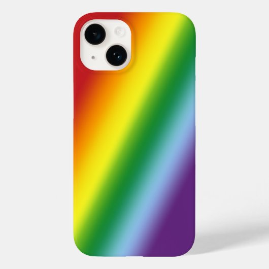 Rainboogzomerkamer in verloopstrips Case-Mate iPhone case (Achterkant)