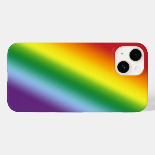 Rainboogzomerkamer in verloopstrips Case-Mate iPhone case (Achterkant (horizontaal))