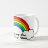 RAINBOW2, deel RAINBOW, sleep een Dekte Persoon Koffiemok (Voorkant rechts)