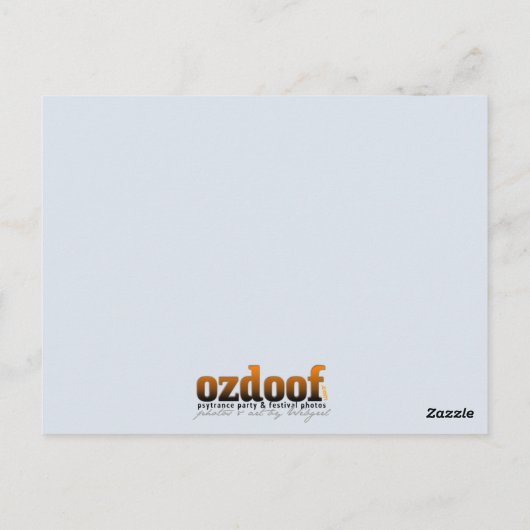 Rainbow 09 Dancefloor Glimpses Briefkaart (Achterkant)