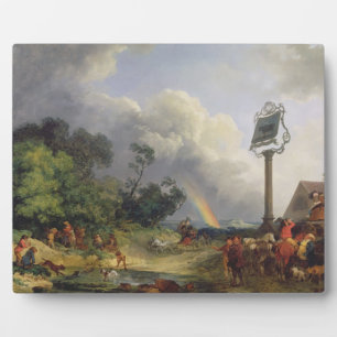 Rainbow 1784 (olie op canvas) fotoplaat