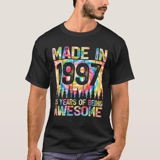 Rainbow 1997 25 jaar Geweldige 25T T-shirt (Voorkant)