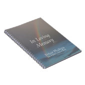Rainbow 1 Funeral Memorial Guest Book Notitieboek (Rechterzijde)