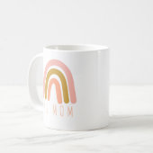 Rainbow #1 MAMA met NAMEN Koffie Mok (Voorkant links)