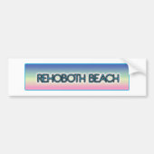 Rainbow 1 RehoBeide Beach Pastel Bumpersticker (Voorkant)